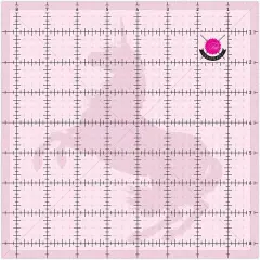 Tula Pink Square Fussy Cut Ruler - 12.5" Square