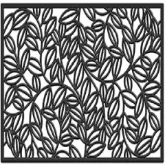 Lilac Vine Rubber Doormat