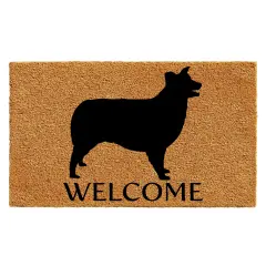 105751729 Border Collie Doormat