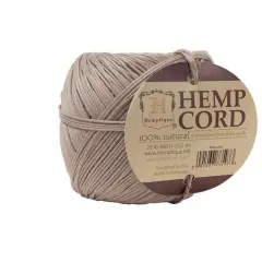 Hemptique #20 1mm Hemp Cord Balls Jewelry Making Macrame Crochet Crafting Gift Wrapping Outdoor Gardening Natural