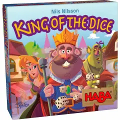 HABA King of The Dice - A Tricky Skill and Luck Competition Game for Ages 8 Years and Up (Made in Germany) Multicolor