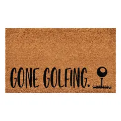 Gone Golfing Doormat