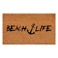 108541729 Beach Life Anchor Doormat