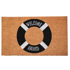 108551729 Welcome Aboard Buoy Doormat