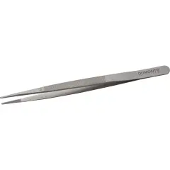 Dumont Diamond Tweezers Grooved Medium 6 1/2"