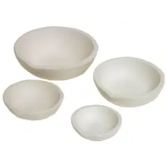 4 Casting Ingot Mold Melting Crucible Dishes Tool Set