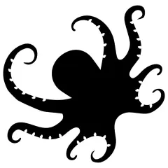 Contemporary Octopus Embossing 12 x 12 Stencil | FS068 by Designer Stencils | Animal & Nature Stencils | Reusable Stencils for Painting on Wood, Wall, Tile, Canvas, Paper, Fabric, Furniture, Floor | Stencil for Home Makeover | Easy to Use & Clean