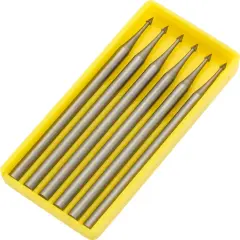 Jewelers Pointed Burs Fig 5 Pack of 6 Burs (1.20 mm)