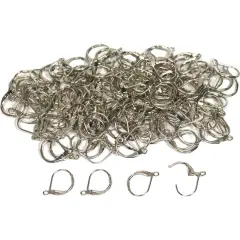 144 Lever Back Nickel Plated Earring Parts