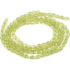 Peridot Green Chinese Crystal Beads 5mm 2 14" Strands