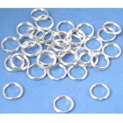 36 Round Split Rings Fishing Tackle Beading Parts 7mm