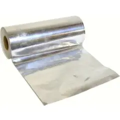 150 Feet Gift Wrap Paper Bright Silver, 7.5" Wide, Item No. 61.079