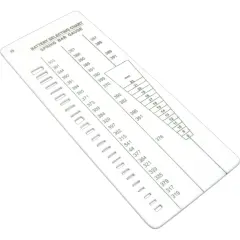 Watch Battery Band Gauge Chart Sizer Repair Renata Energizer Measuring Tool