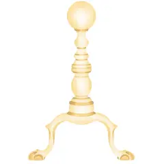 Andiron Wall Stencil | 2493 by Designer Stencils | Pattern Stencils | Reusable Stencils for Painting | Safe & Reusable Template for Wall Decor | Try This Stencil Instead of a Wallpaper | Easy to Use & Clean Art Stencil Pattern