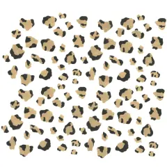 Leopard Skin Wall Stencil | 1931 by Designer Stencils | Pattern Stencils | Reusable Stencils for Painting | Safe & Reusable Template for Wall Decor | Try This Stencil Instead of a Wallpaper | Easy to Use & Clean Art Stencil Pattern