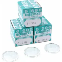 30 Plastic Watch Crystals Watchmakers Dome Parts 31.8mm