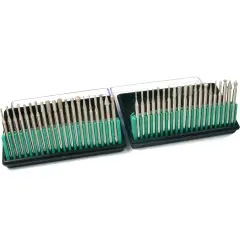 40 Diamond Coated Burs Lapidary Tools1/8"