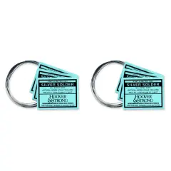 Hoover & Strong Sterling Silver Solder Medium & Soft Jewelry Repair Kit 2Pcs
