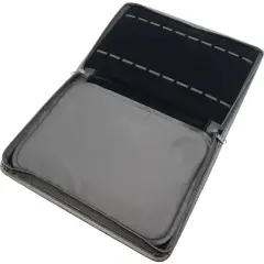 Black 20 Slot Watch Bracelet Display Folder Travel Showcase