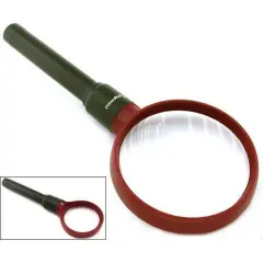 3X Magnifying Glass Lighted Coin & Reading Magnifier Stamp Jewelers Tool