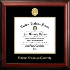 Tennessee Tech University 11w x 8.5h Gold Embossed Diploma Frame