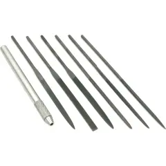 7 Needle Files Jewelers Watchmakers Metal Filing Tools
