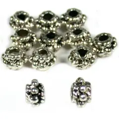 12 Spacer Bali Beads Beading Stringing Craft Bead Parts