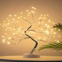 Perfect Holiday 60LED Tree Lights, Battery Operated - Warm White