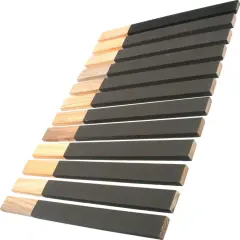 12 Emery Stick Polishing Sanding Jewelers Tool Grit 1/0