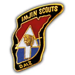U.S. Army Imjin Scouts Pin 1"