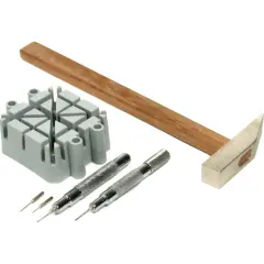 Watch Band Bracelet Pin Link Remover Hammer Vise Tools