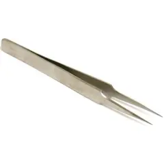 #4 Fine Tip Stainless Steel Anti Magnetic Tweezers