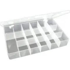 17 Slot Bead Watch Parts Storage Box Craft Organizer