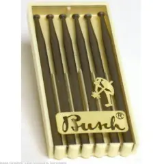 6 Busch Hart 90 Degree Burs ISO 017