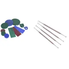 11Pc Jewelry Jewelers Wax Assortment & 4 Double Ended Carvers Carving Tools