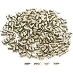 300 Leather Cord Ends Caps Necklace Clasp Jewelry Parts