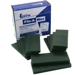 File A Wax Slices Green Assorted 1/2lb.