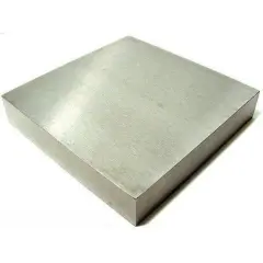 4" X 4" X 3/4" Vanadium Steel Bench Block