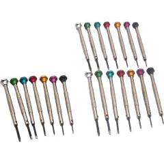 21 Screwdriver Set Watch Optical Screw Link Watchmaker Reoair Tools