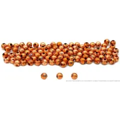 100 Round Ball Beads Copper Plated Jewelry Beading 4mm
