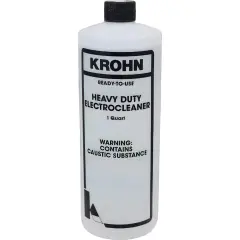 Krohn Heavy Duty Electrocleaner 1 Quart Electro Cleaner Plating Solution