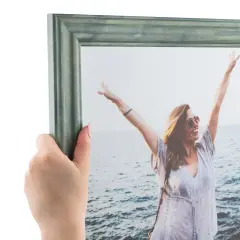 ArtToFrames 27x39 InchPicture Frame, This 1.5 Inch Custom Wood Poster Frame is Available in Multiple Colors, Great for Your Art or Photos - Comes with 060 Plexi Glass andCorrugated Backing (A7ANI)