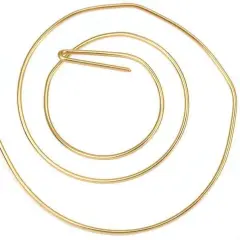 5 ft 14K Gold Filled Round Wire Dead Soft 22 Gauge New