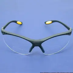 Dewalt DPG59-115C Reinforcer Rx-Bifocal 1.5 Clear Lens High Performance Protective Safety Glasses wi