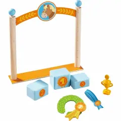 HABA Little Friends Winner's Pedestal Play Set Accessory Multicolor