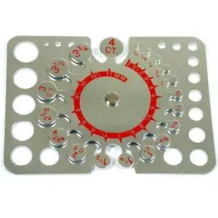 Gemologist Round Diamond Carat Weight Sizing Gauge