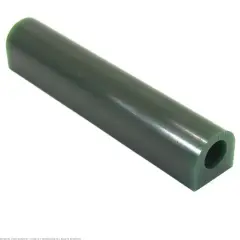 Green Matt Carving Wax Ring Tube Flat Side w/Hole 1" x 1 1/8"