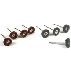 Medium Satin & Satin Finish Jewelry Polishing BuffsTools Kit 72 Pcs