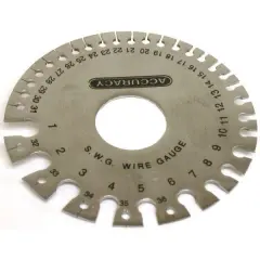 SWG Wire Gauge 1-36 Gauge