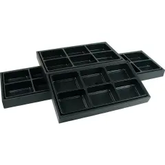 4 6 Slot Jewelry Display Insert & Travel Trays